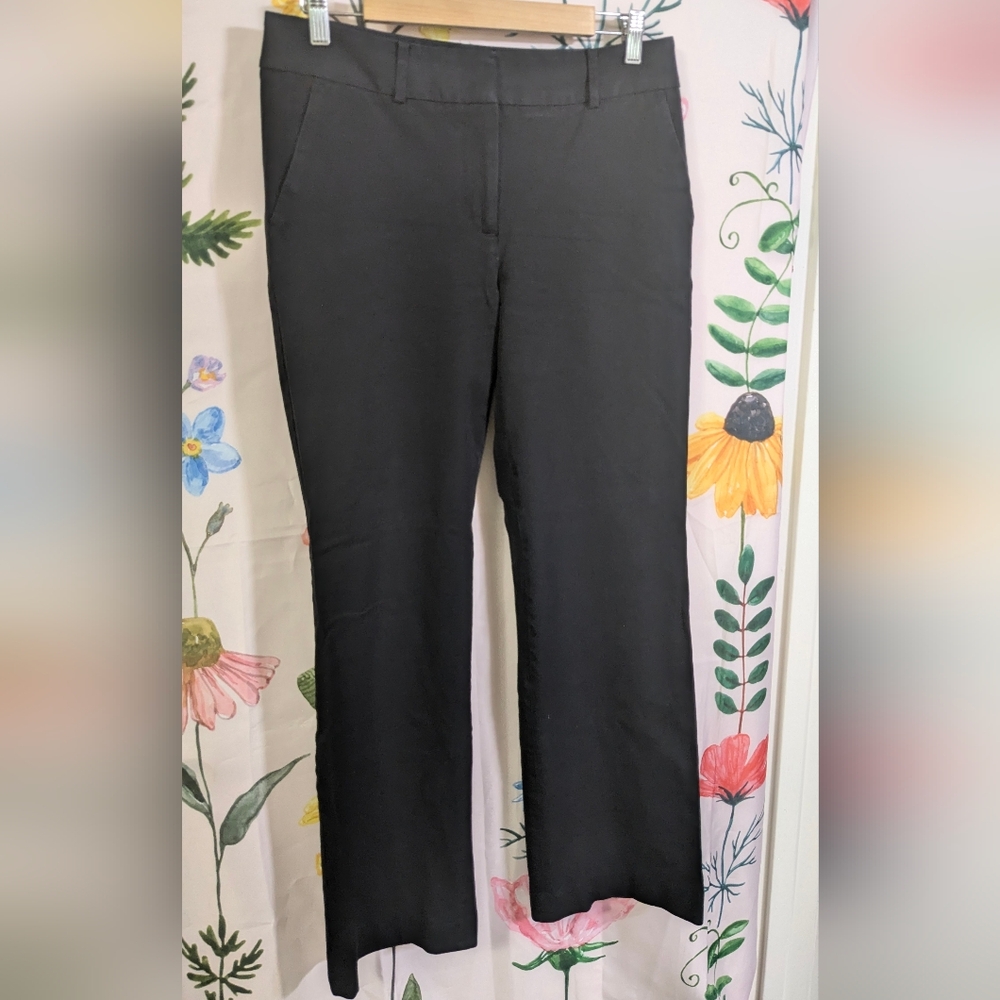 Talbots Newport Black Wide Leg Pants